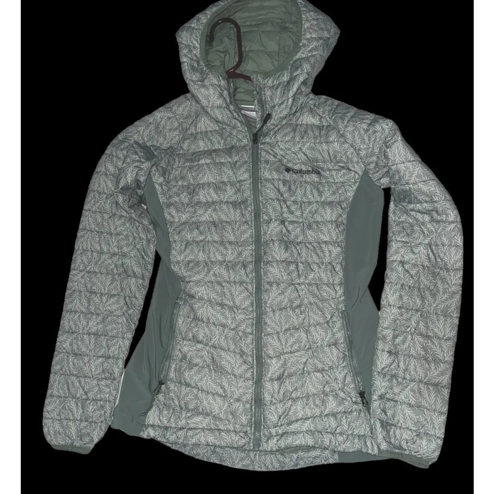 Light Columbia Jacket with pockets (Light green) Size small